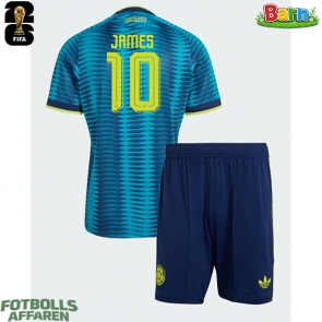 Colombia James Rodriguez #10 Bortaställ Barn VM 2026 Kortärmad (+ Korta byxor)